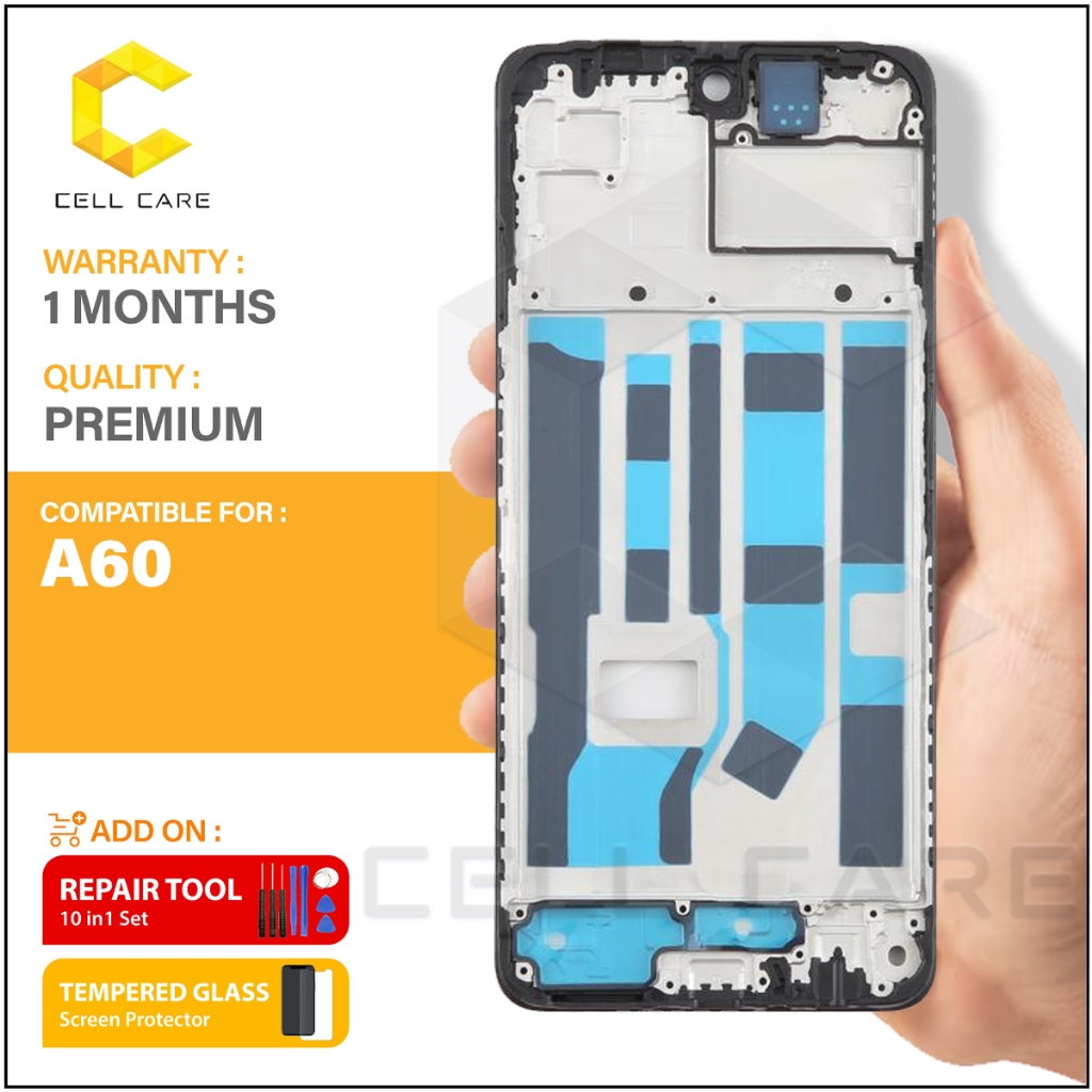 กรอบ LCD สําหรับ OPPO A60 CPH2631 (ตัวเรือนด้านหน้า)
