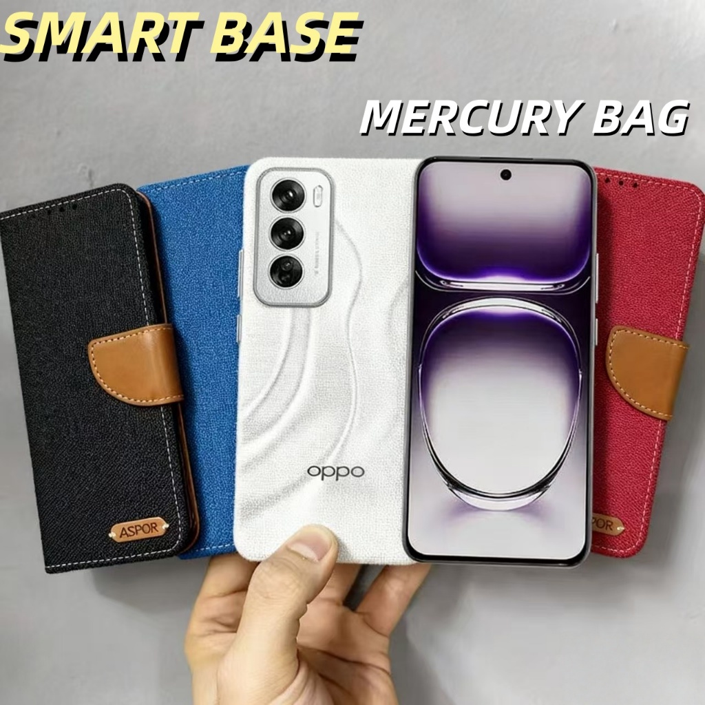 TECNO SPARK 30C 4G /30S /30 5G /20 PRO /20C /20 /GO 2024 /GO 1 MERCURY FLIP BAG CARD WITH WALLET SLO