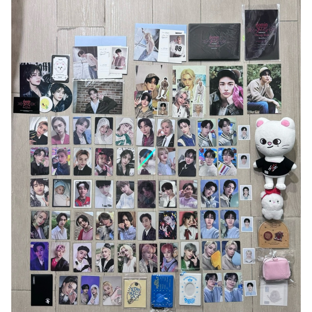 [OFFICIAL] STRAY KIDS SKZ POB PHOTOCARD PC POSTACARD BRACELET ID HOLDER สติ๊กเกอร์ CHAN CHAN CHAN CH