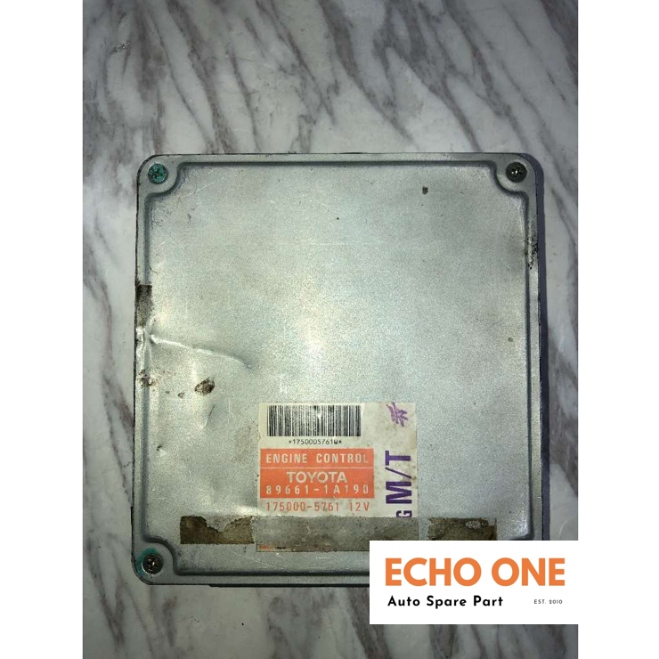 ชุดควบคุมเครื่องยนต์ TOYOTA COROLLA ECU 4A-G MT 89661-1A190 ใช้