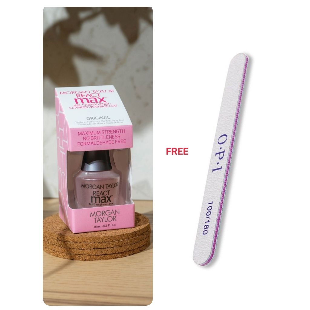 Morgan Taylor React Max #Nail Strengthener#Original