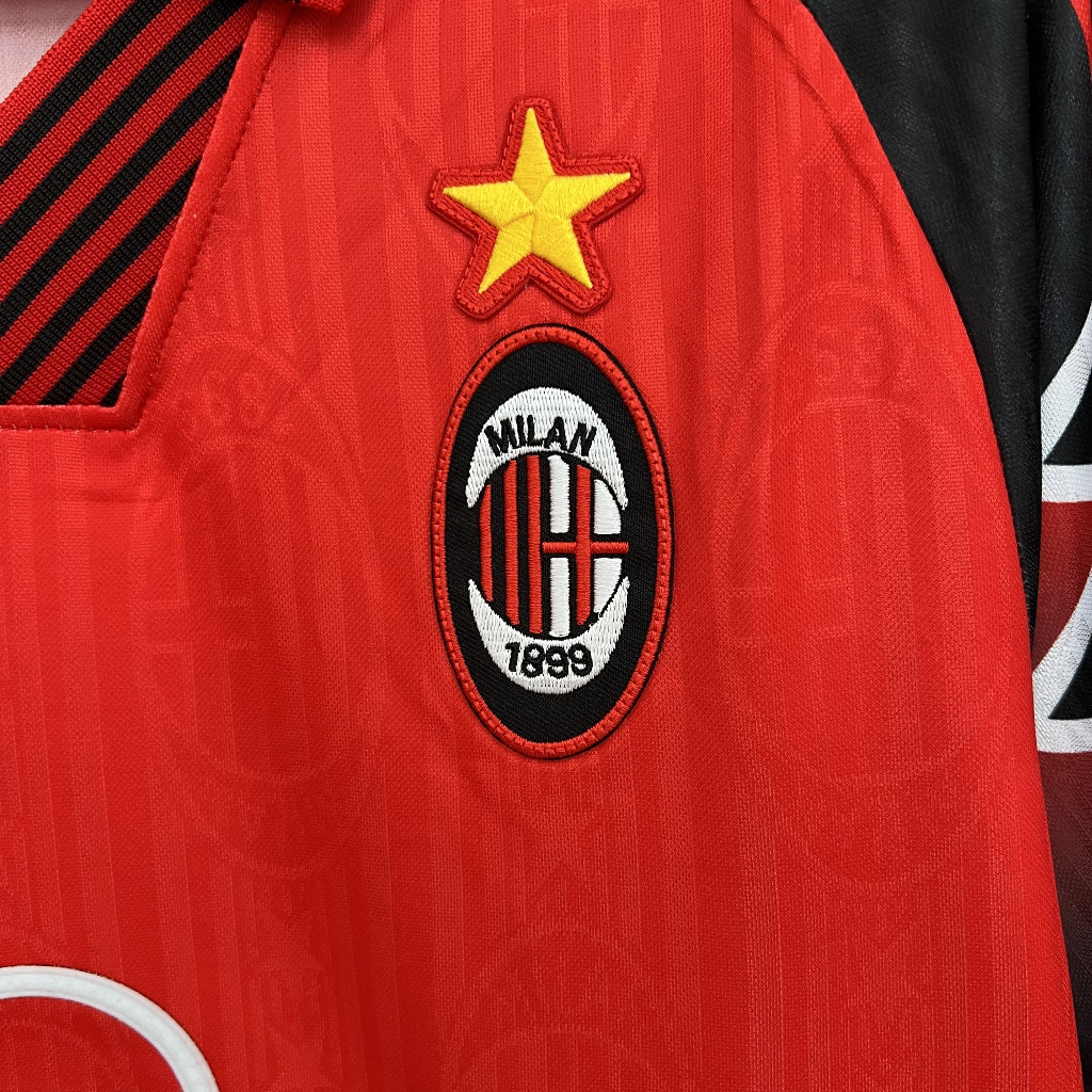 เสื้อเจอร์ซีย์ AC Milan Retro Vintage Classic