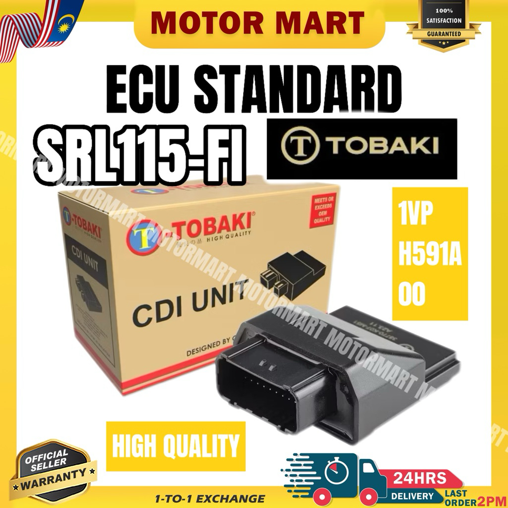 TOBAKI LAGENDA 115FI SRL 115FI ECU UNIT (เครื่องควบคุม)-STANDARD SPEC.-1VP-H591A-00