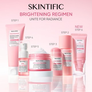 <Glowing Series>SKINTIFIC-Brightening Whitening skincare set Niacinamide Uneven Skin Tone Muka Radiant Lighten dark spot