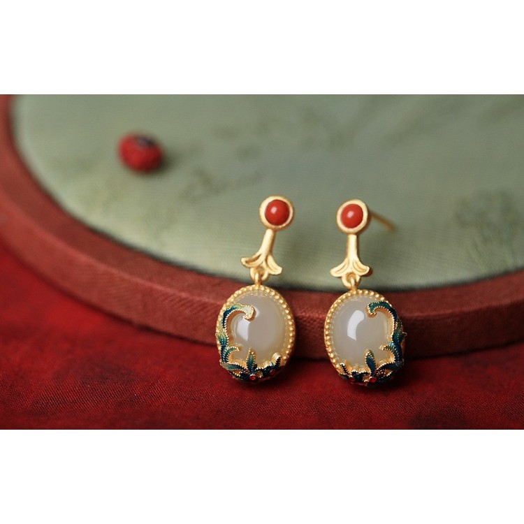 Cobi Jewelry S925 Sterling Silver - New Retro Earing Women Ins Earing/ Ear Studs