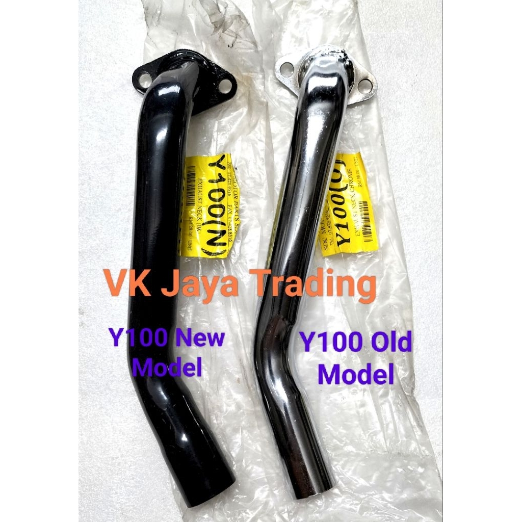 จํากัด Yamaha Y110 Y100 ท่อ Manifold ท่อด้านหน้าคุณภาพดี 1unit