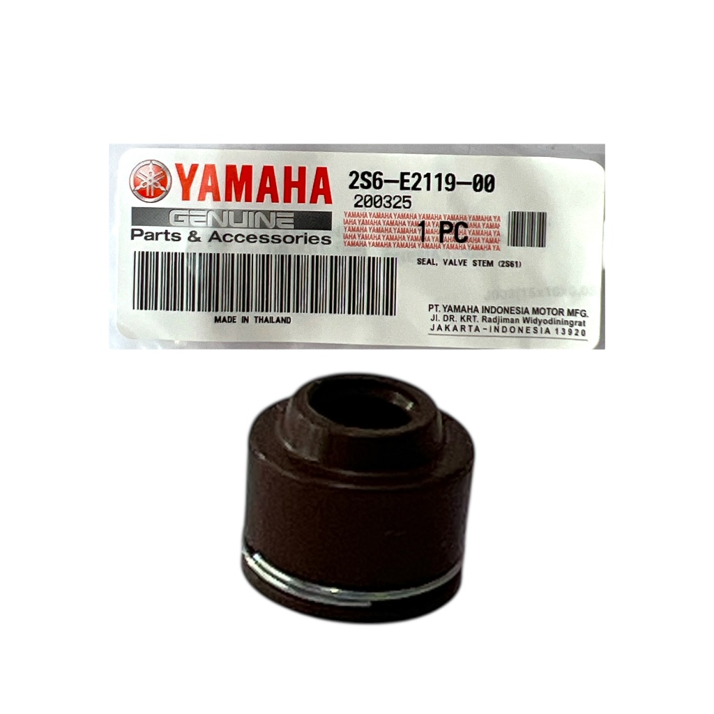 2S6-E2119-00 Yamaha ซีลวาล์ว Y15 / LC135 / FZ150 *1 ชิ้น 1 biji *
