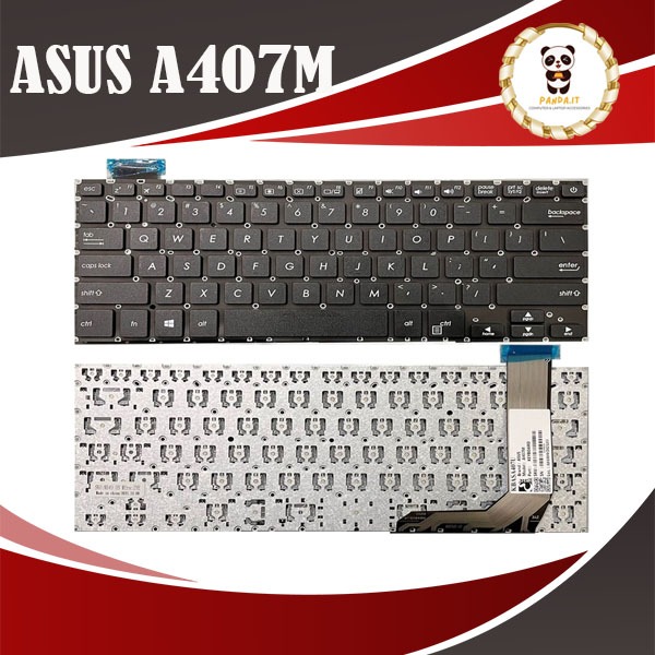 Asus X407 X407M X407U A407 A407M A407U แป้นพิมพ์แล็ปท็อป