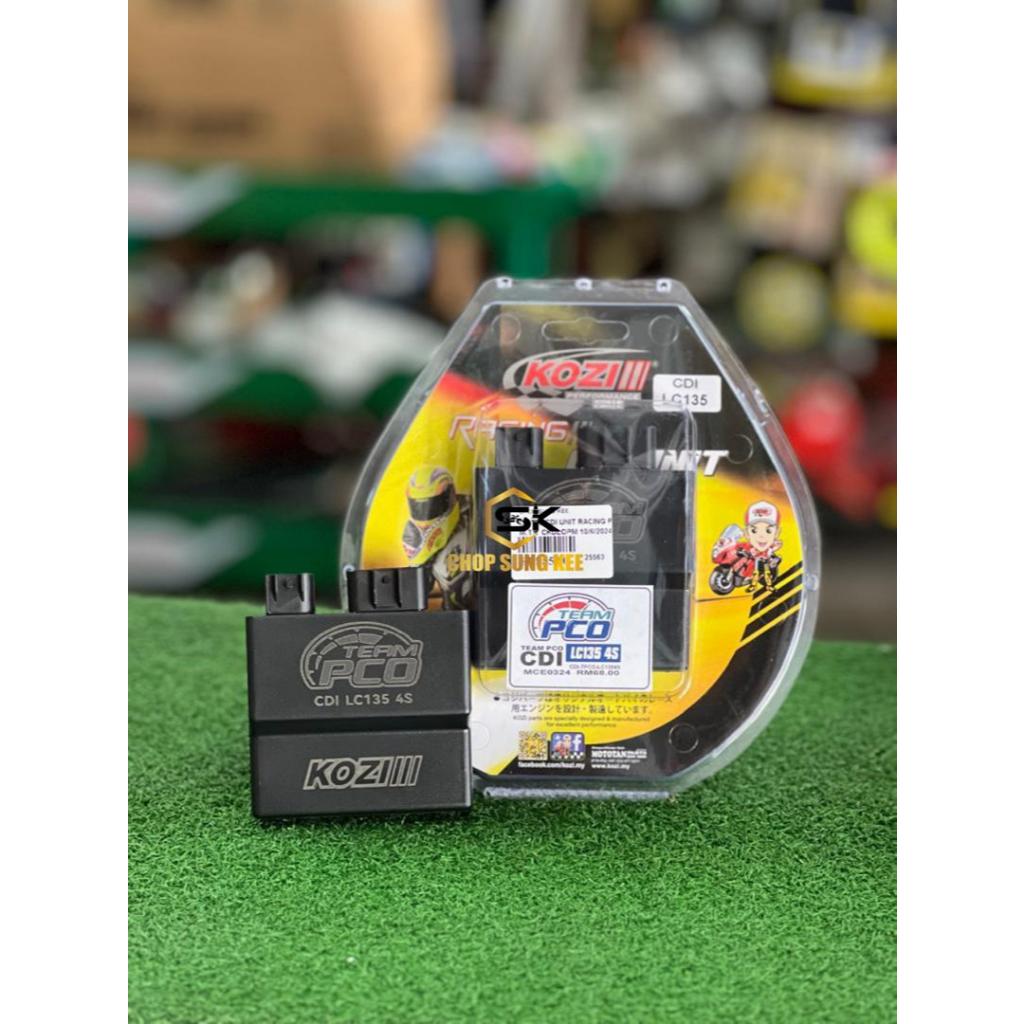 SPEC PCO TOP SPEED LC135 V1 - V7 4S 5S KOZI RACING YAMAHA CDI BUANG CUT OFF RPM STANDARD LC V2 V3 V4