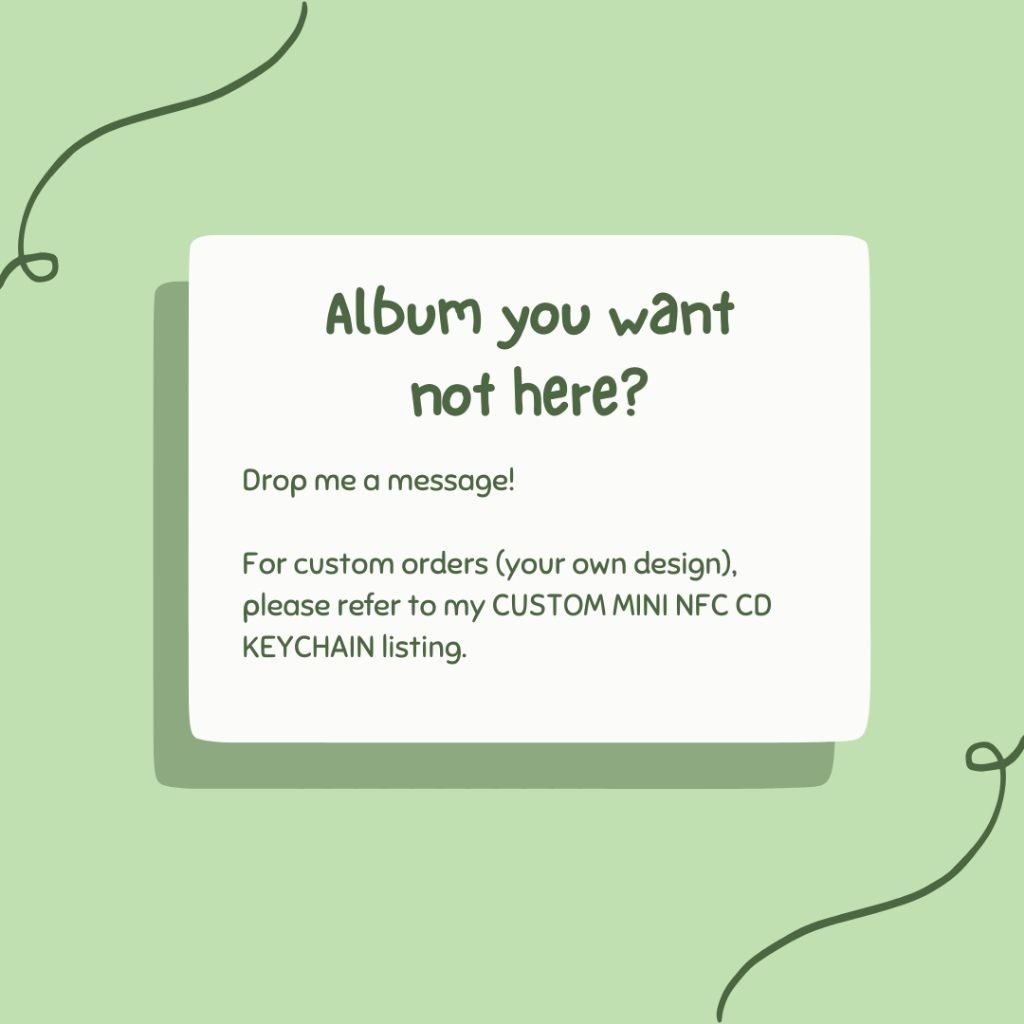 MINI ALBUM NFC KEYCHAIN DANCE GAVIN DANCE