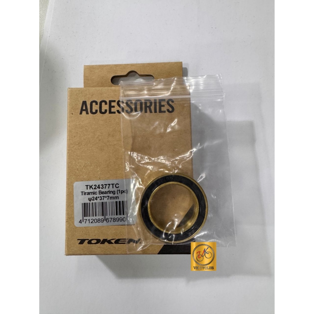 TOKEN TIRAMIC แบริ่งเซรามิก TK Series Hub & BB หลายขนาด 6802 6803 6902 15267 24377