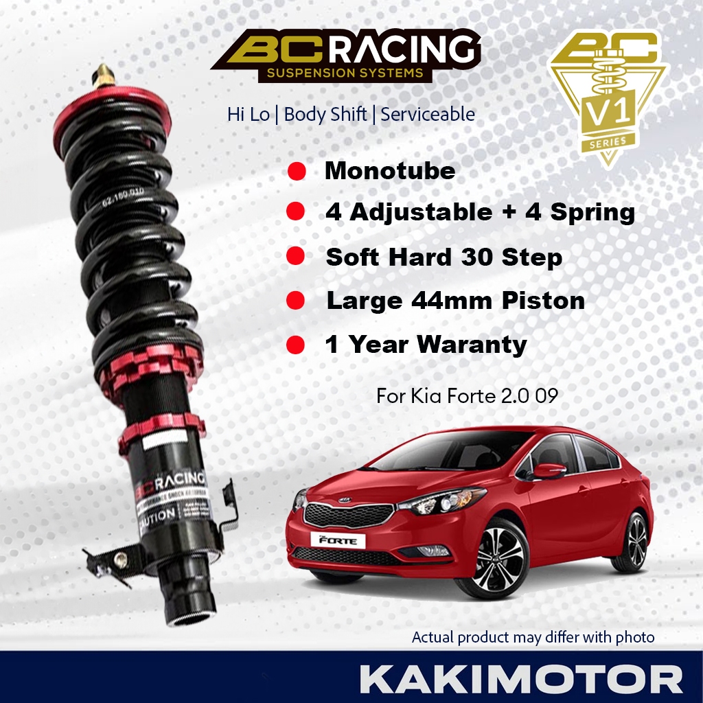 Kia Forte 2.0 09-13-BC Racing V1 ชุดช่วงล่างแบบปรับได้