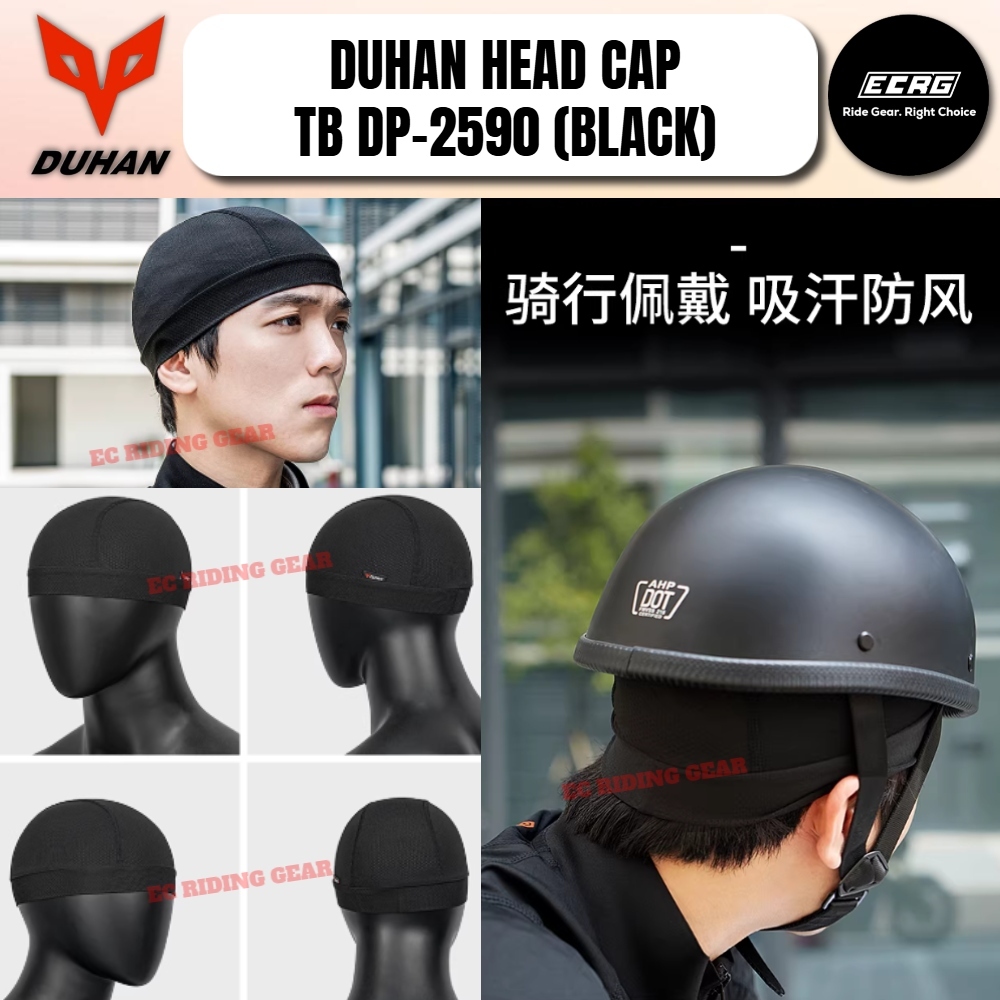 DUHAN HEAD CAP TB DP-2590 (สีดํา)