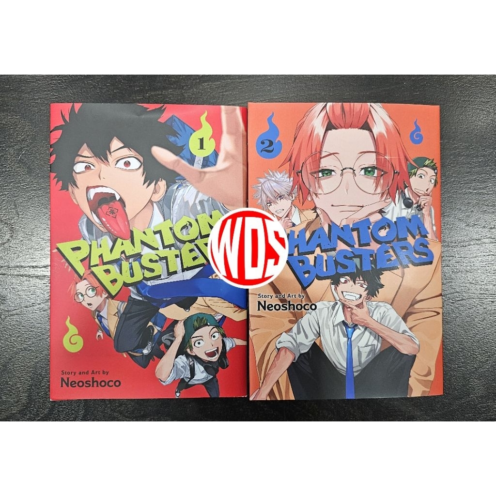 มังงะ : Phantom Busters เล่ม 1-2 (เวอร์ชันภาษาอังกฤษ)