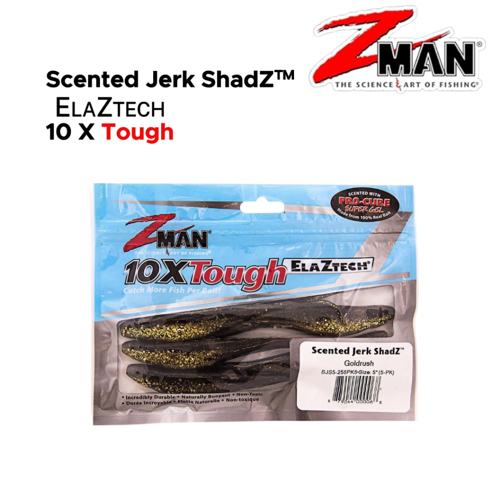Z-MAN – SCENTED JERK SHADZ 5″ x 5PCS เหยื่ออ่อนล่อนุ่ม ราคา ถูกที่สุด ดีลบีเคเค แกลเลอรีภาพที่ 6