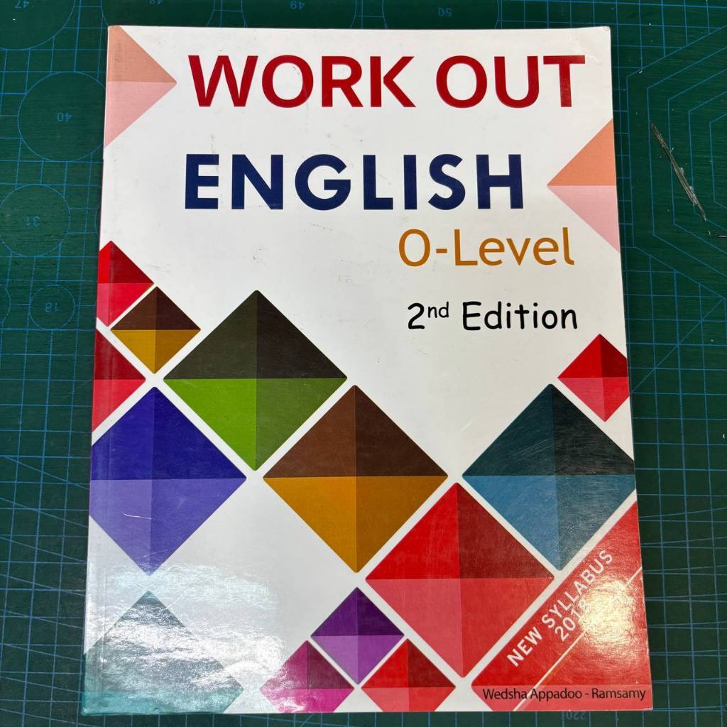 : Work Out English O-Level 2nd Edition - A13