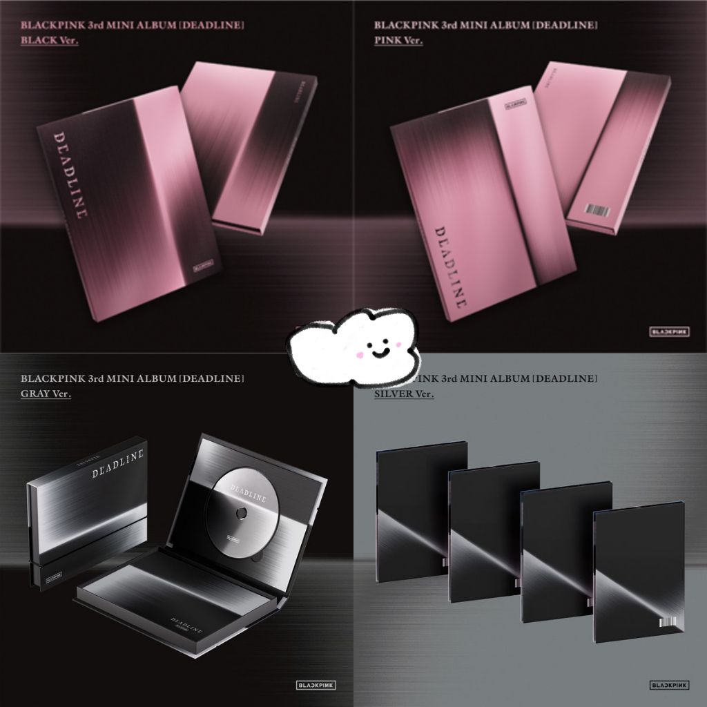 [POB] [Ktown4u/WVS/DMM/WM/YG] BLACKPINK 3rd MINI ALBUM [DEADLINE] (BLACK & PINK Ver. & เงิน เวอร์ชั่