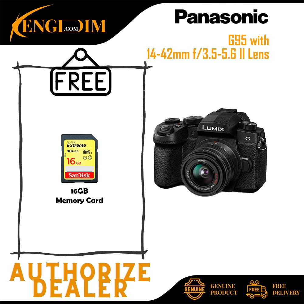 Panasonic LUMIX DC-G95 พร้อมชุดเลนส์ 14-42mm