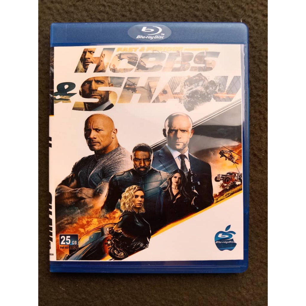 BLU-RAY HOBBS & SHAW XBD 25GB