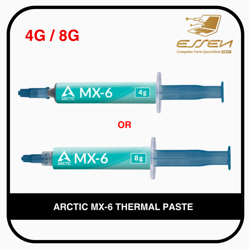 ARCTIC MX-6 THERMAL COMPOUND สําหรับแล็ปท็อปพีซี - 4G/8G