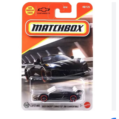 Matchbox 2023 Chevy Corvette Z06 Convertible 2025