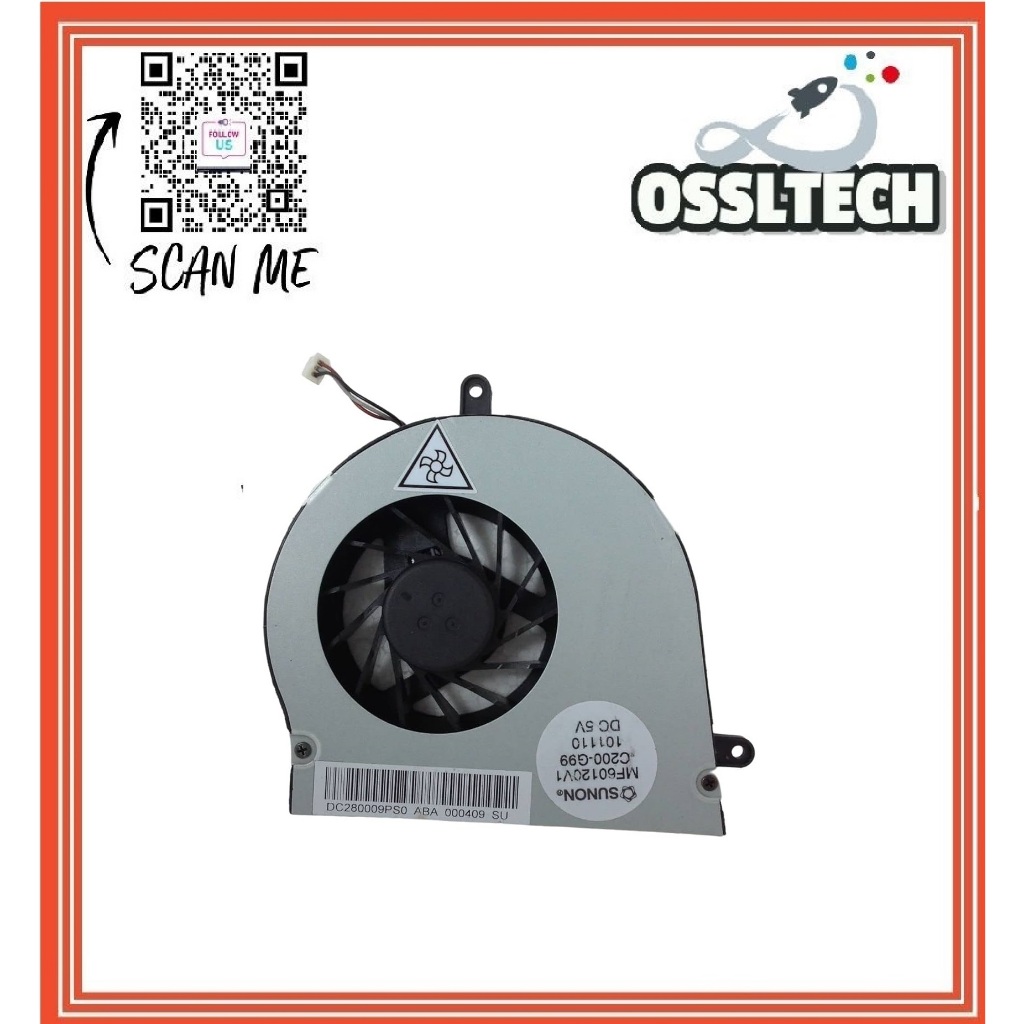 พัดลมระบายความร้อน CPU สําหรับ Acer Aspire 7560 7560G 7750 7750G 7750Z Series