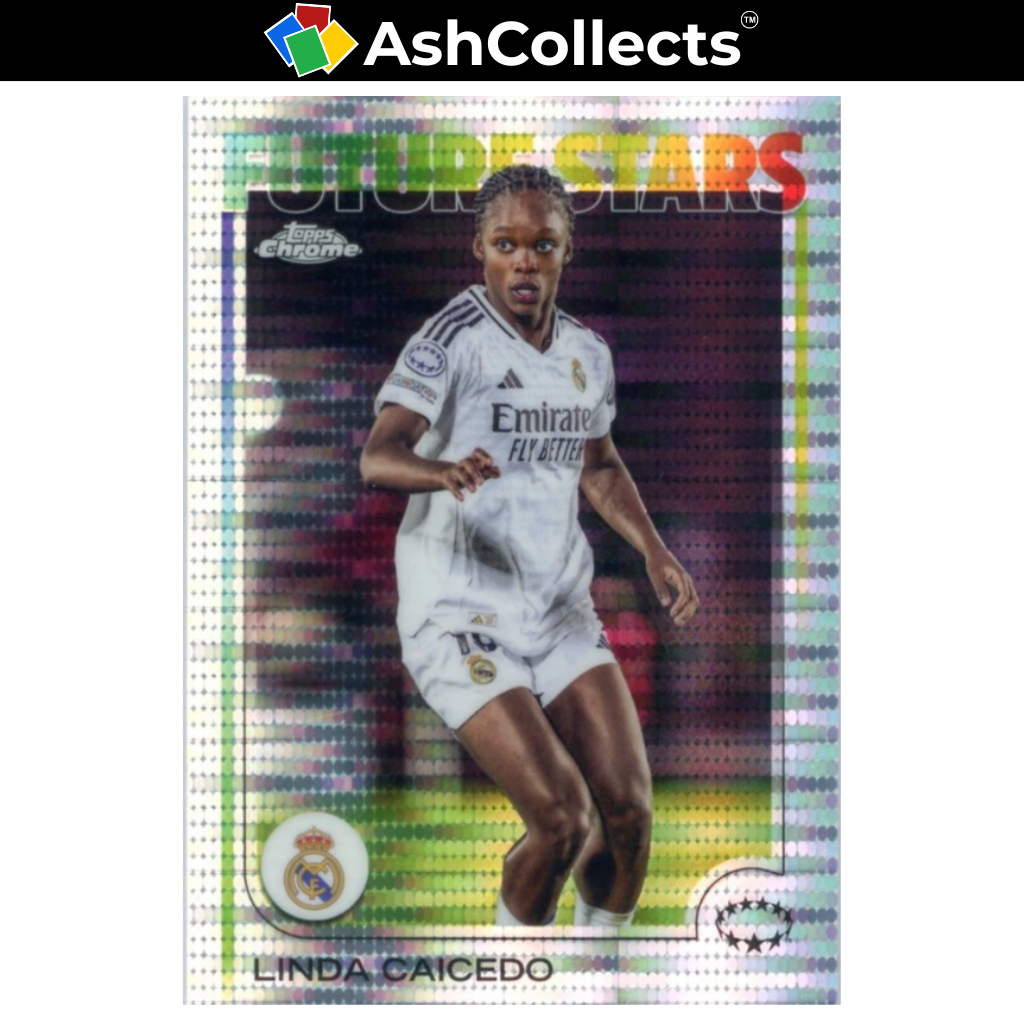 2024-25 TOPPS CHROME UEFA แชมป์ผู้หญิง LEAGUE PULSAR - LINDA CAICEDO 18