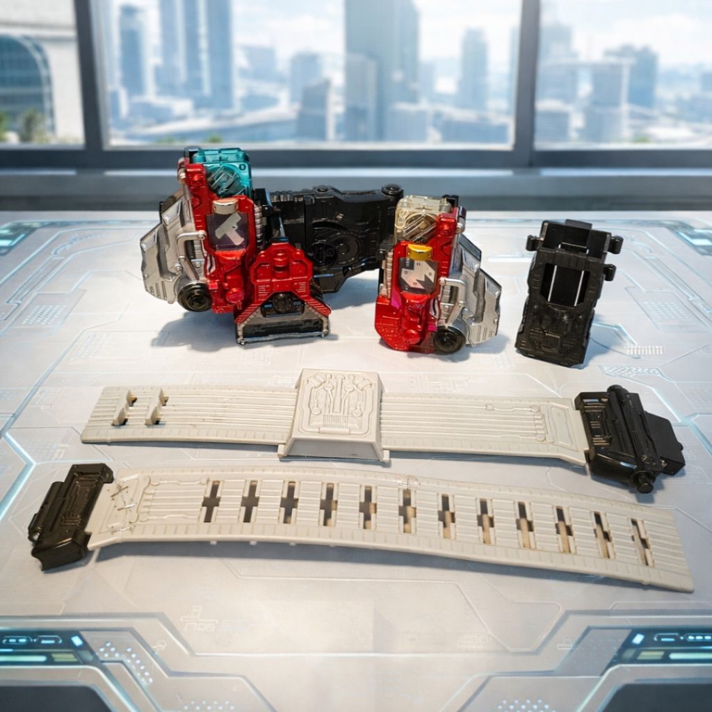 แกล้งเล่น Bandai Kamen Rider W Self Modified Lost toy Driver.