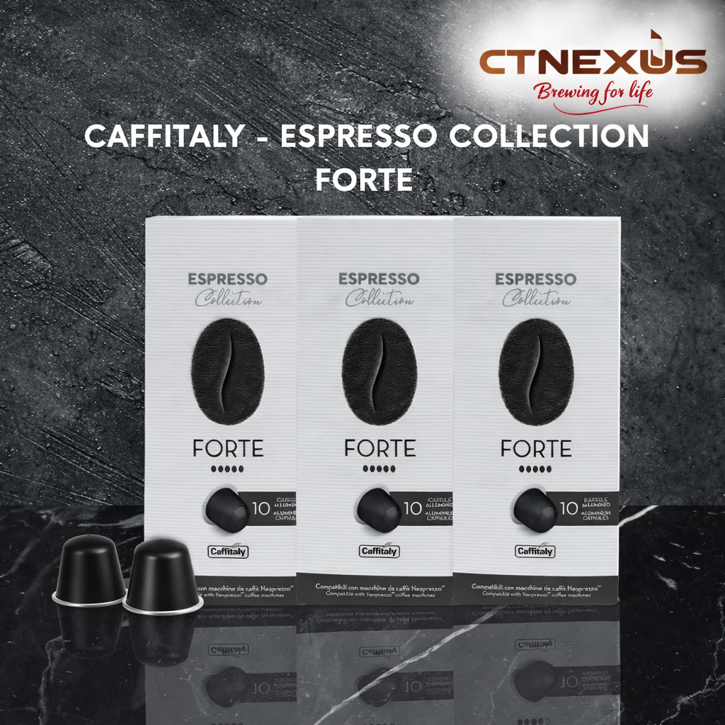 Caffital Espresso Collection - Forte (10s Aluminium Nespresso Compatible Capsule)