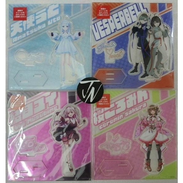 อย่างเป็นทางการ Kuji Square VTuber Kuji ญี่ปุ่น VESPERBELL ขาตั้งอะคริลิค