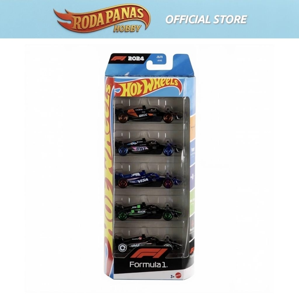 Hot Wheels 5 แพ็ค สูตร 1 / F1