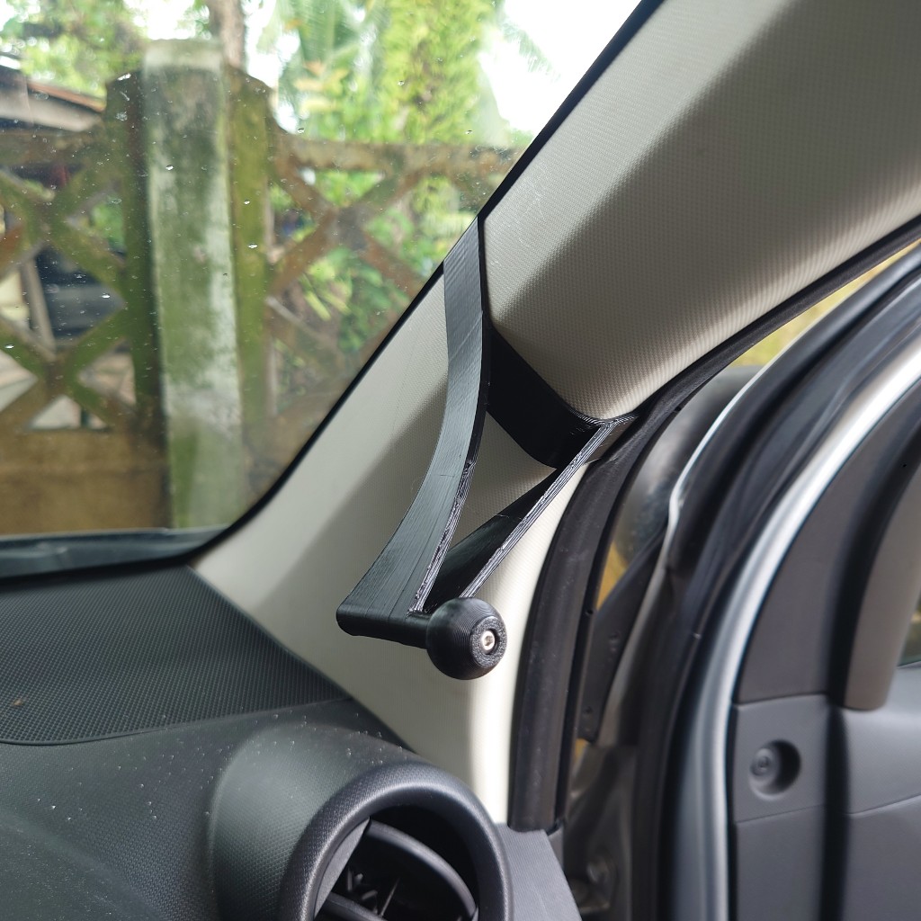 PERODUA MYVI G2 SECOND GENERATION LAGI BEST 2011 – 2017 PHONE HOLDER 17MM BALL HEAD BASE BRACKET สํา