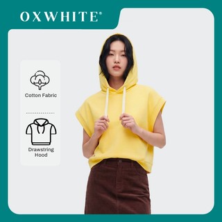 Oxwhite Women Urban Edge Sleeveless Hoodie