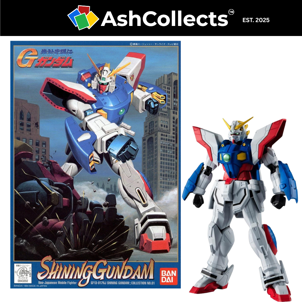 BANDAI FG 1/144 G-01 GF13-017NJ Shining Gundam [ASHCOLLACTS]