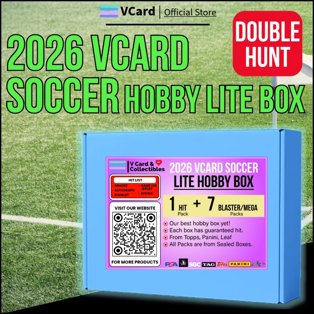 [VCARD] 2026 VCARD Soccer v3 Lite Hobby Box