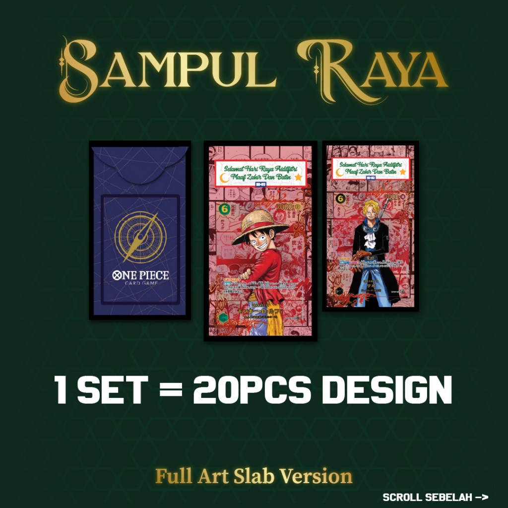 ONE PIECE TCG MANGA VERSION RAYA COVER