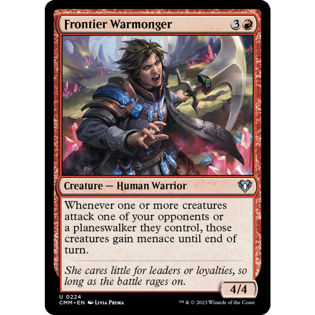 MTG - Frontier Warmonger - CMM