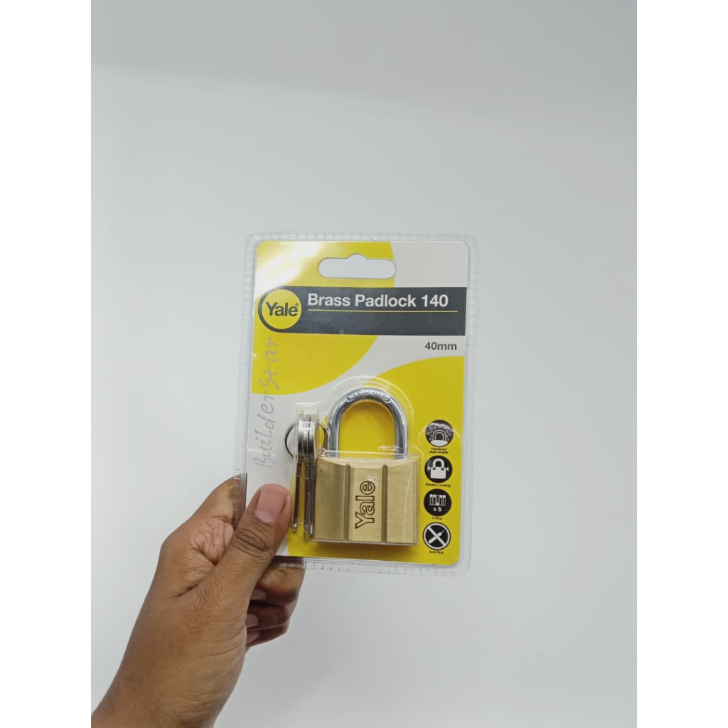 PL140-40 40MM YALE HEAVY DUTY PADLOCK 140