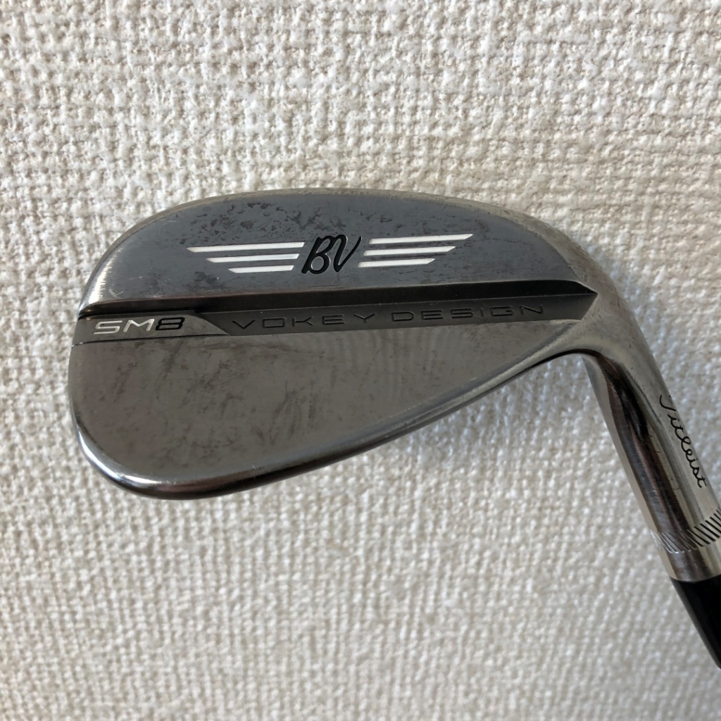 🇯🇵Titleist Vokey SM8 BRASHED STEEL F Wedge 50-12 Dynamic Gold FlexWEDGE ใช้