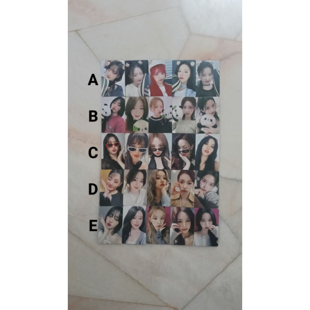 Idle (G)-ibdle 2nd Full album 2 unofficial photocard