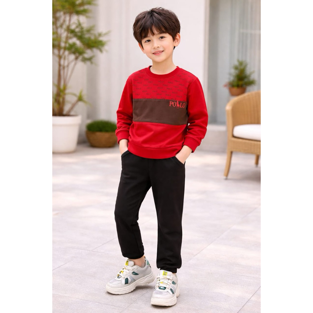 LONG-SLEEVED BOYS STREET SET (1y-11y)