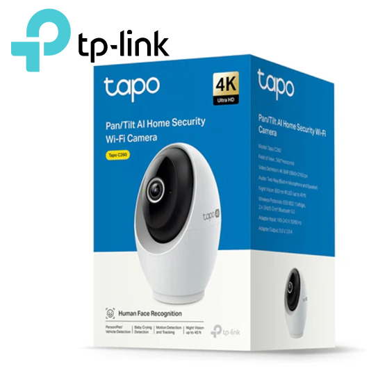 TP-Link Tapo C260 Pan Tilt AI Home Security กล้อง Wi-Fi