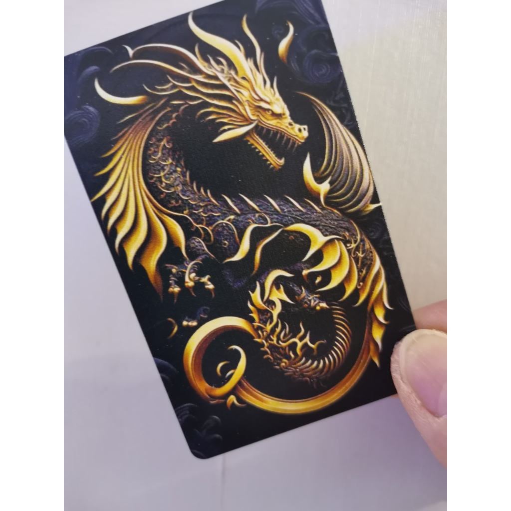 บริการการพิมพ์ UV Touch N Go Card /การ์ดสมาชิก / พนักงาน Id -Dragon การออกแบบที่กําหนดเอง NFC TNG Ca