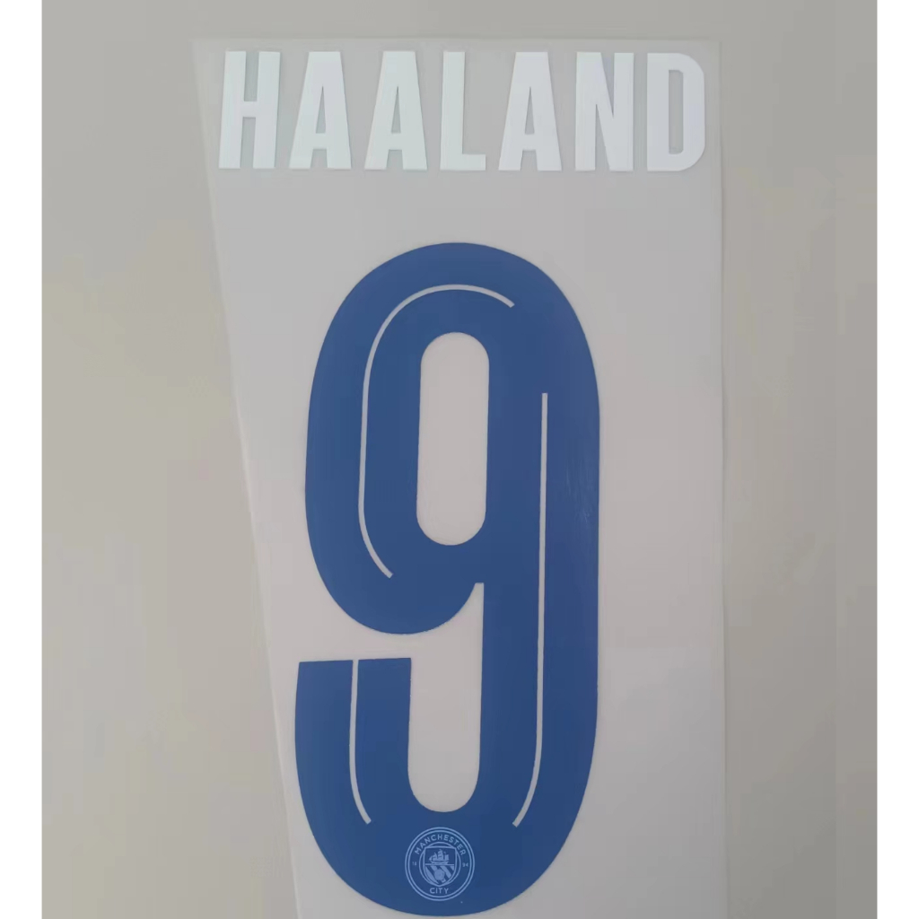 Man City Nameset Man City Nameset UCL 23/24 Nameset 9 HAALAND 10 GREALISH 17 DE BRUYNE