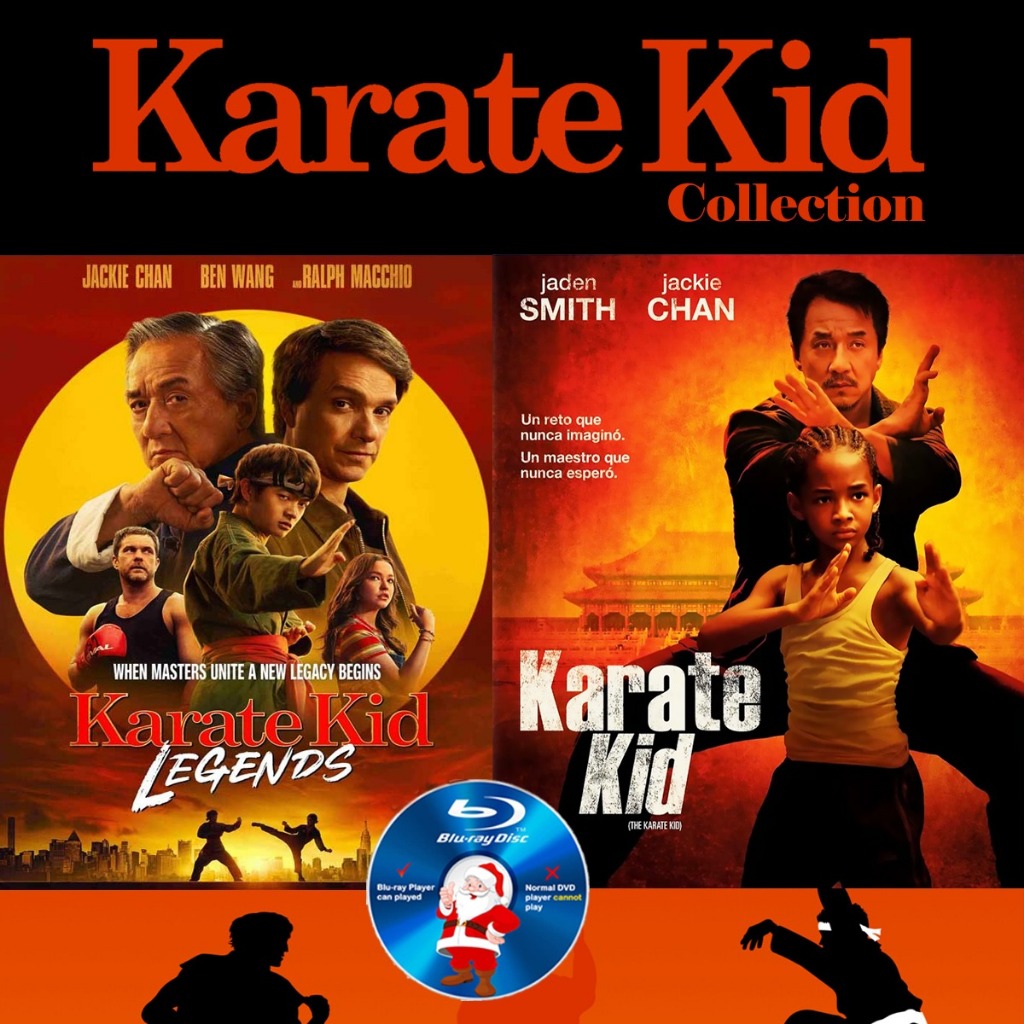 E-BLUARY Karate Kid: Legends 2025 The Karate Kid (2010) Jackie Chan Ben Wang Joshua Jackson ENGLISH