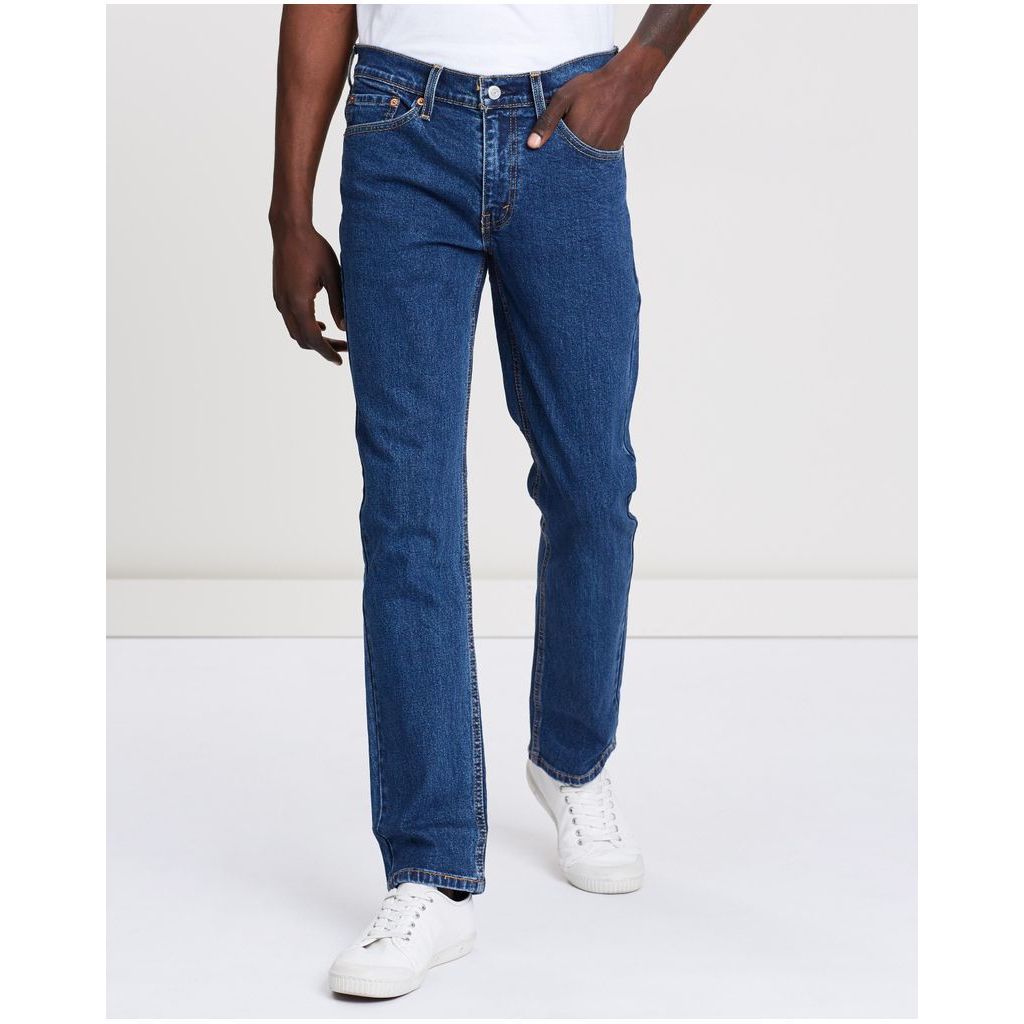 LEVIS 511 SLIM SOLID BLUE DENIM JEANS