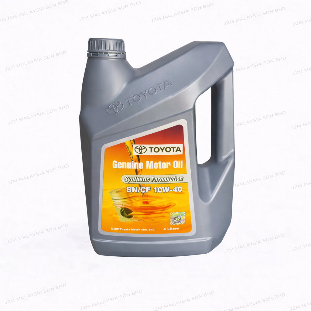 TOYOTA ENGINE OIL SYNTHETIC FORMULATION 10W/40 4 ลิตร