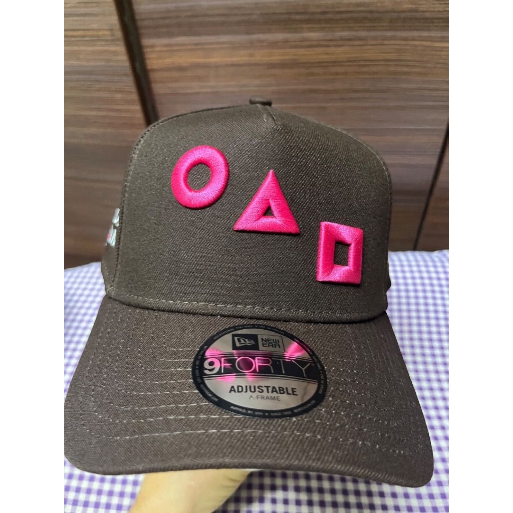 NE 9 Forty A Play icons Squid Games หมวกเบสบอล Snapback แบบปรับได้