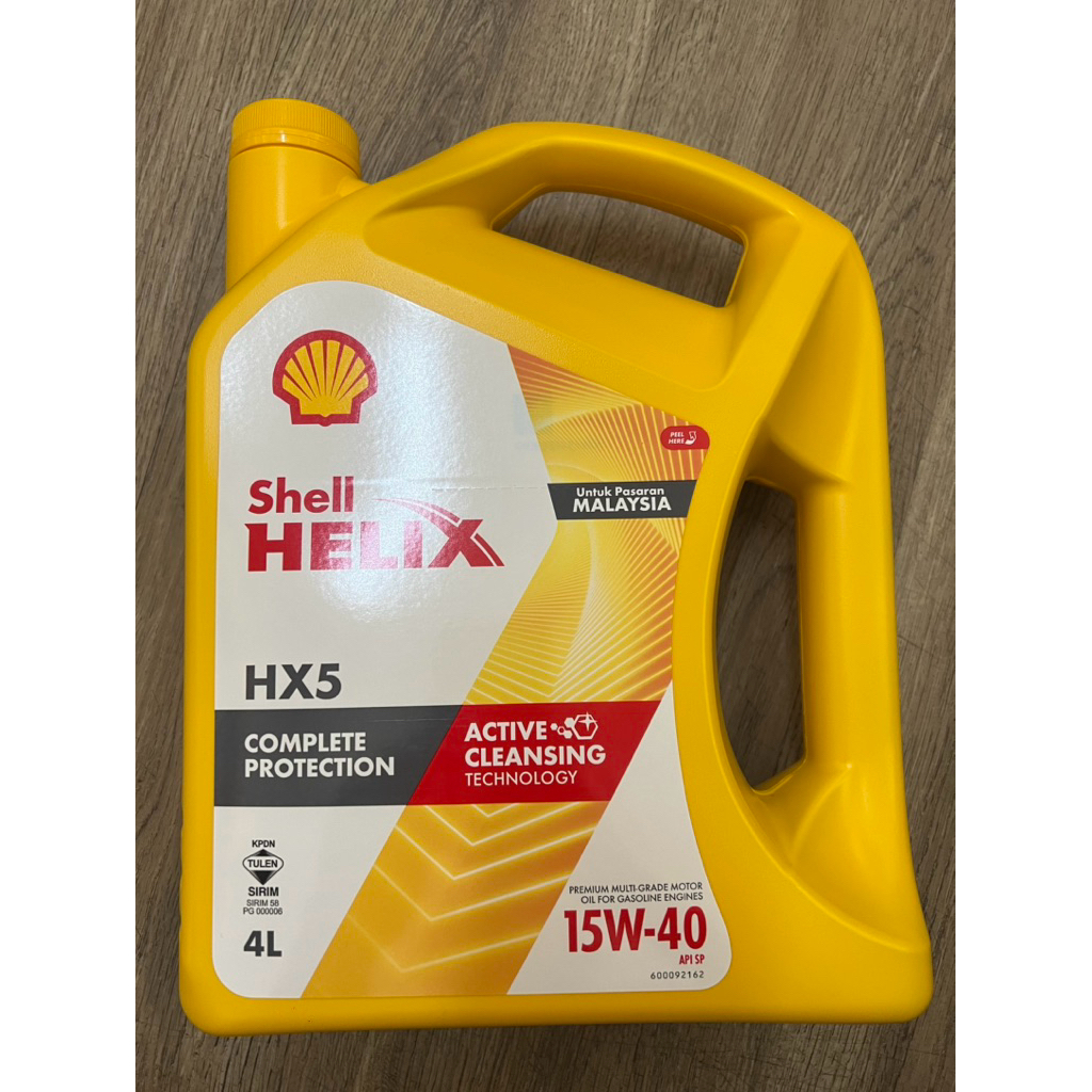 Shell Helix HX5 15W40 4L **อยู่ใน SARAWAK**