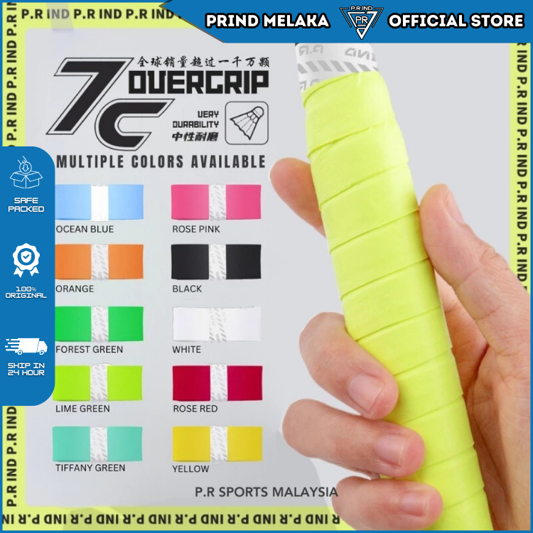 PR INFIND 7C OVERGRIP  7C手胶 (PURUI) 7C Badminton Grip primaind